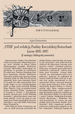 Ster pod redakcją Pauliny Kuczalskiej–Reinschmit Lwów 1895–1897
