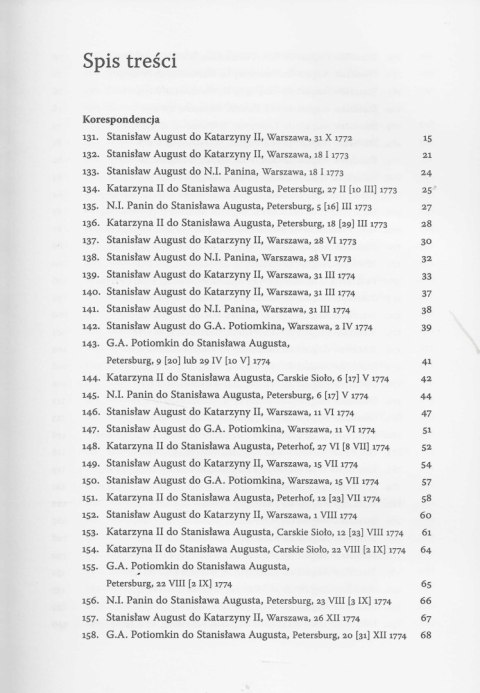 Korespondencja Stanisława Augusta z Katarzyną II i jej najbliższymi współpracownikami (176401796), tom II Korespondencja Stanisława Augusta z Katarzyną II i jej najbliższymi współpracownikami (176401796), tom II