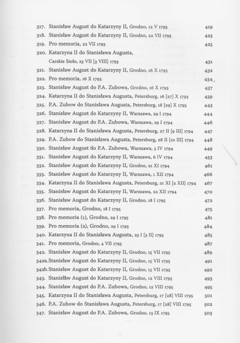 Korespondencja Stanisława Augusta z Katarzyną II i jej najbliższymi współpracownikami (176401796), tom II Korespondencja Stanisława Augusta z Katarzyną II i jej najbliższymi współpracownikami (176401796), tom II