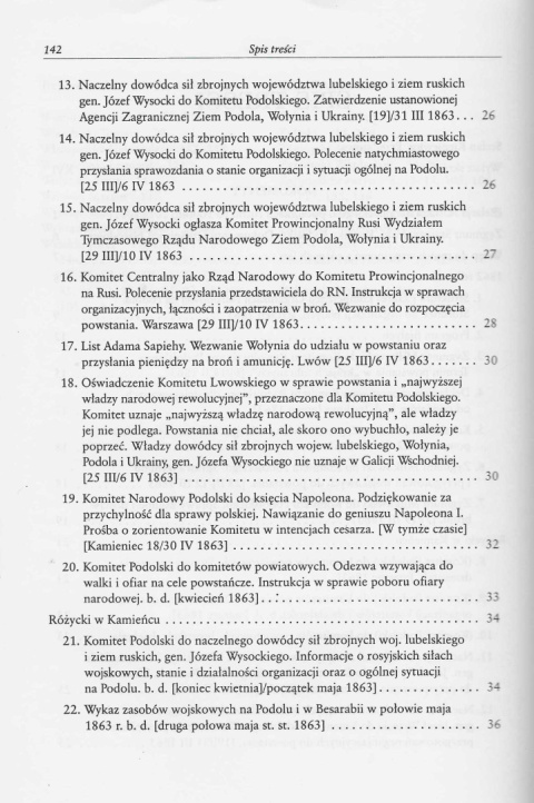 Kronika podolska. Dokumenty organizacji narodowej 1862-1863 Kronika podolska. Dokumenty organizacji narodowej 1862-1863