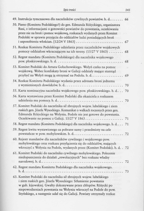 Kronika podolska. Dokumenty organizacji narodowej 1862-1863 Kronika podolska. Dokumenty organizacji narodowej 1862-1863