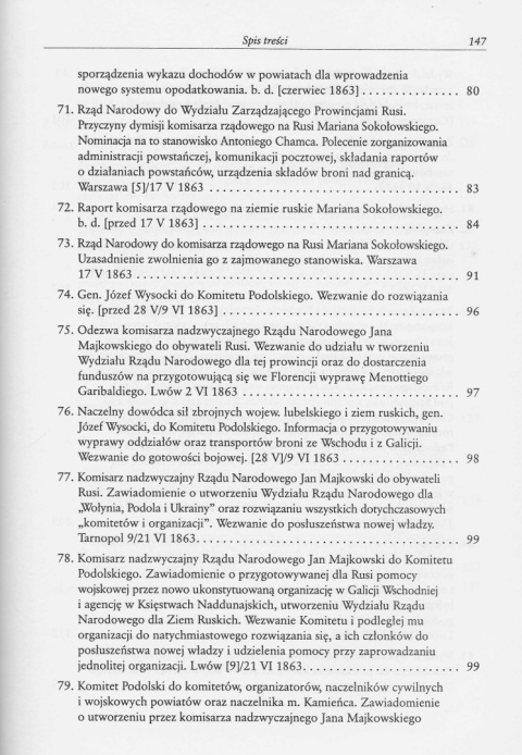 Kronika podolska. Dokumenty organizacji narodowej 1862-1863 Kronika podolska. Dokumenty organizacji narodowej 1862-1863