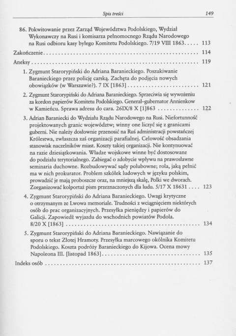 Kronika podolska. Dokumenty organizacji narodowej 1862-1863 Kronika podolska. Dokumenty organizacji narodowej 1862-1863