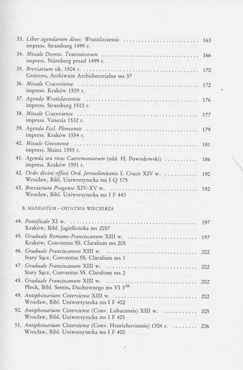Liturgiczne łacińskie dramatyzacje Wielkiego Tygodnia XI-XVI w Liturgiczne łacińskie dramatyzacje Wielkiego Tygodnia XI-XVI w