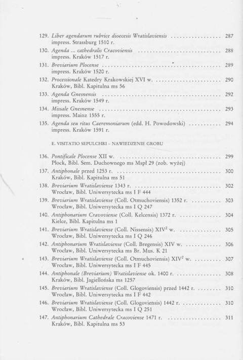Liturgiczne łacińskie dramatyzacje Wielkiego Tygodnia XI-XVI w Liturgiczne łacińskie dramatyzacje Wielkiego Tygodnia XI-XVI w
