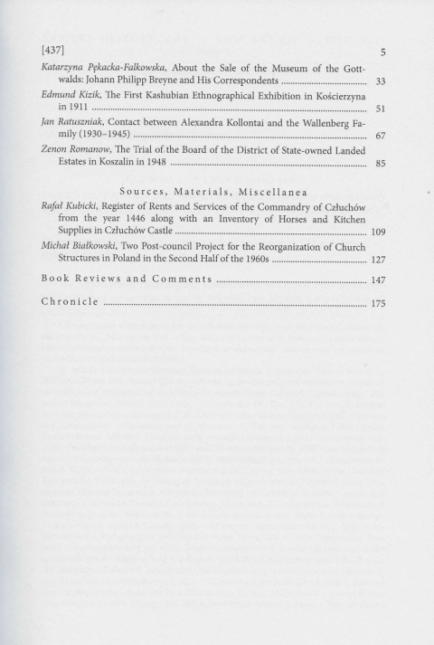 Zapiski historyczne poświęcone historii Pomorza i krajów bałtyckich, tom LXXXII, 2017, zeszyt 3 Zapiski historyczne poświęcone historii Pomorza i krajów bałtyckich, tom LXXXII, 2017, zeszyt 3