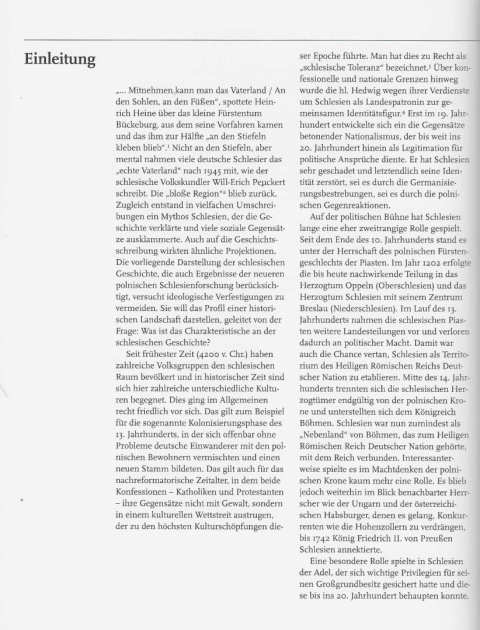 Schlesien. Das land und seine Geschichte in Bildern, Texten und Dokumenten Schlesien. Das land und seine Geschichte in Bildern, Texten und Dokumenten