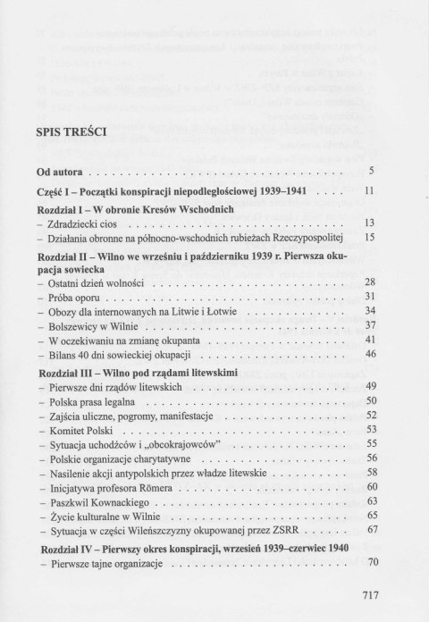 Wileńszczyzna lat wojny i okupacji 1939-1945 Wileńszczyzna lat wojny i okupacji 1939-1945