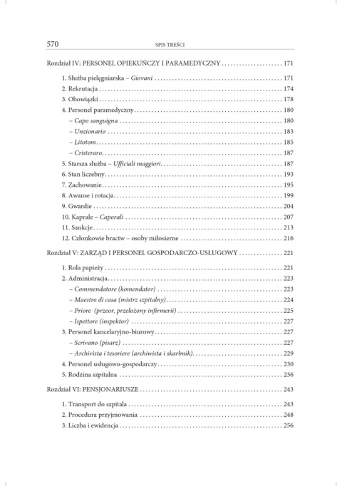 Infirmeria Szpitala Świętego Ducha w Rzymie w XVII-XVIII wieku Infirmeria Szpitala Świętego Ducha w Rzymie w XVII-XVIII wieku