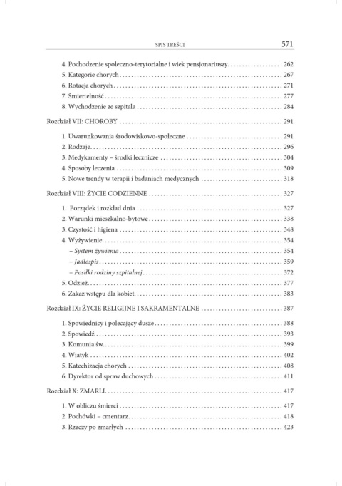 Infirmeria Szpitala Świętego Ducha w Rzymie w XVII-XVIII wieku Infirmeria Szpitala Świętego Ducha w Rzymie w XVII-XVIII wieku