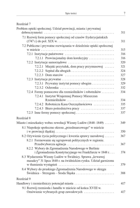 Między twierdzą a miastem wolnym. Miasto i mieszkańcy Świdnicy w latach 1815-1870 Między twierdzą a miastem wolnym. Miasto i mieszkańcy Świdnicy w latach 1815-1870