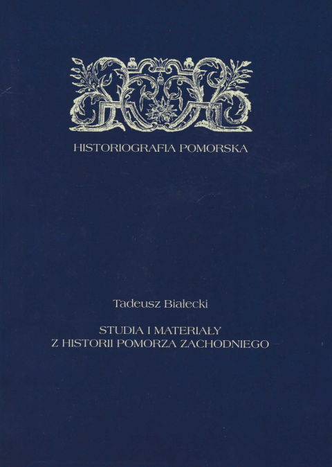 Studia i materiały z historii Pomorza Zachodniego