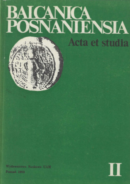 Balcanica Posnaniensia II