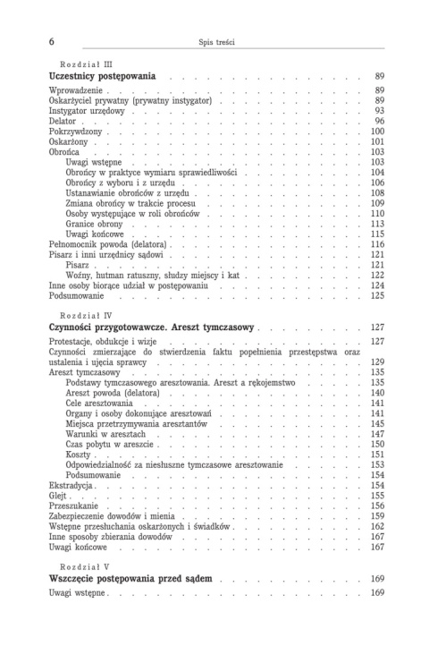 Proces kryminalny w miastach Małopolski XVI - XVIII wieku Proces kryminalny w miastach Małopolski XVI - XVIII wieku