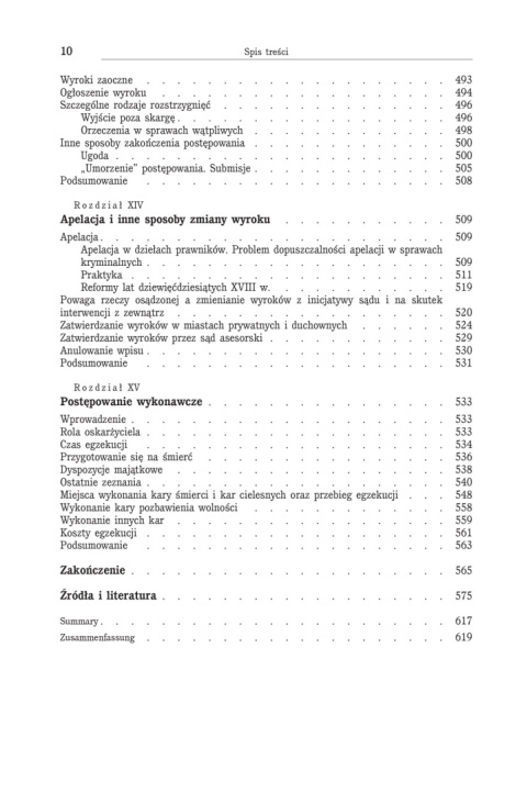 Proces kryminalny w miastach Małopolski XVI - XVIII wieku Proces kryminalny w miastach Małopolski XVI - XVIII wieku