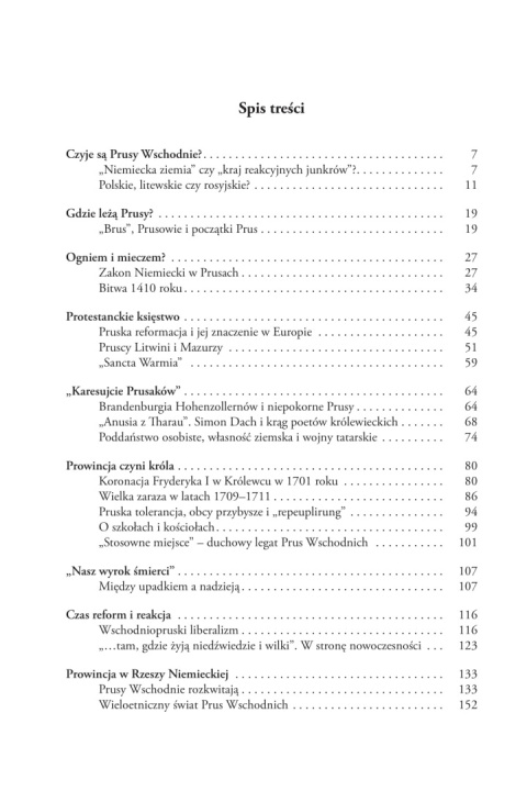 Prusy Wschodnie. Historia i mit Prusy Wschodnie. Historia i mit