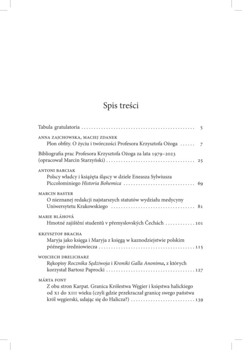 Vir sapiens. Księga dedykowana Profesorowi Krzysztofowi Ożogowi Vir sapiens. Księga dedykowana Profesorowi Krzysztofowi Ożogowi