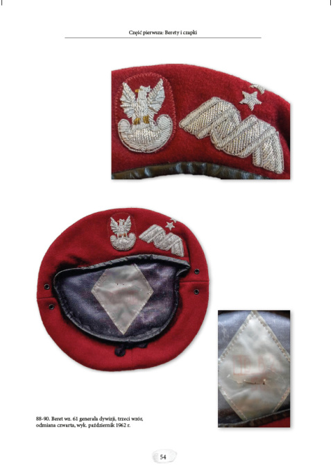 NAKRYCIA GŁOWY POLSKICH WOJSK POWIETRZNODESANTOWYCH 1957–2023 NAKRYCIA GŁOWY POLSKICH WOJSK POWIETRZNODESANTOWYCH 1957–2023