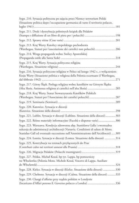 Inwentarz Archiwum Historycznego Sekretariatu Stanu Stolicy Apostolskiej. Zespół Piusa XII. Tom 1 Inwentarz Archiwum Historycznego Sekretariatu Stanu Stolicy Apostolskiej. Zespół Piusa XII. Tom 1