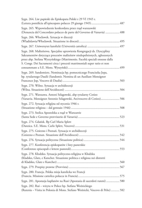 Inwentarz Archiwum Historycznego Sekretariatu Stanu Stolicy Apostolskiej. Zespół Piusa XII. Tom 1 Inwentarz Archiwum Historycznego Sekretariatu Stanu Stolicy Apostolskiej. Zespół Piusa XII. Tom 1