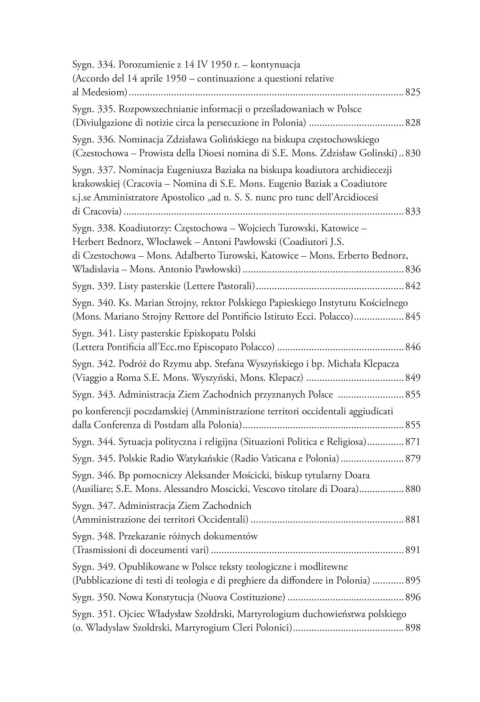 Inwentarz Archiwum Historycznego Sekretariatu Stanu Stolicy Apostolskiej. Zespół Piusa XII. Tom 1 Inwentarz Archiwum Historycznego Sekretariatu Stanu Stolicy Apostolskiej. Zespół Piusa XII. Tom 1