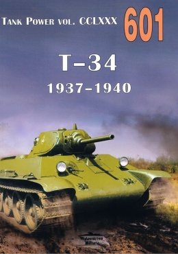 T-34 1937 - 1940. Tank Power 601