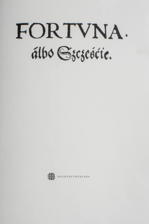 Fortuna albo szczęście Fortuna albo szczęście