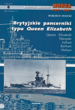 Morza Statki i okręty. Brytyjskie pancerniki typu Queen Elisabeth