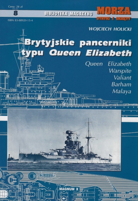 Morza Statki i okręty. Brytyjskie pancerniki typu Queen Elisabeth