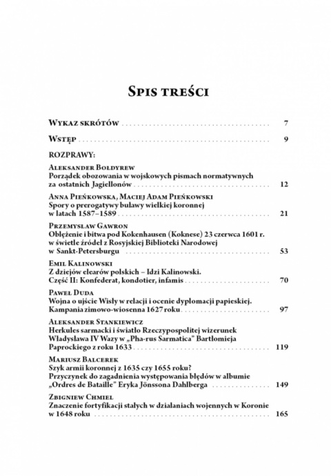 Studia nad staropolską sztuką wojenną Tom V Studia nad staropolską sztuką wojenną Tom V