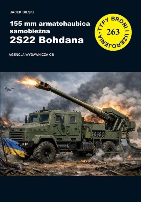 155 mm armatohaubica samobieżna 2S22 Bohdana TBiU 263