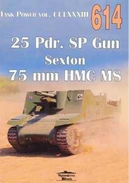 25 Pdr. SP Gun Sexton 75 mm HMC M8. Tank Power vol. CCLXXXIII 614