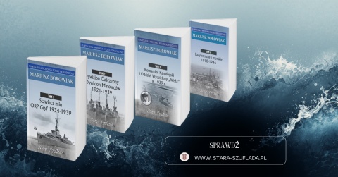 Marynarka Wojenna Polski Odrodzonej Tomy 1 - 4 kpl.