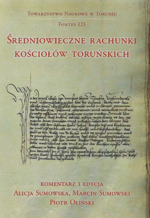 Średniowieczne rachunki kościołów toruńskich Fontes 121