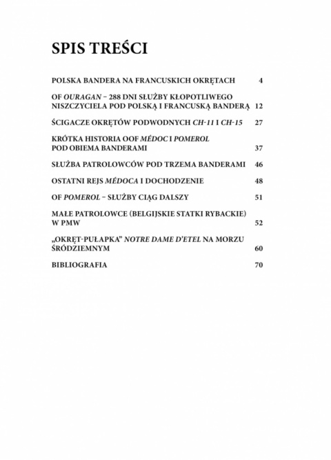 Okręty francuskie pod polską banderą