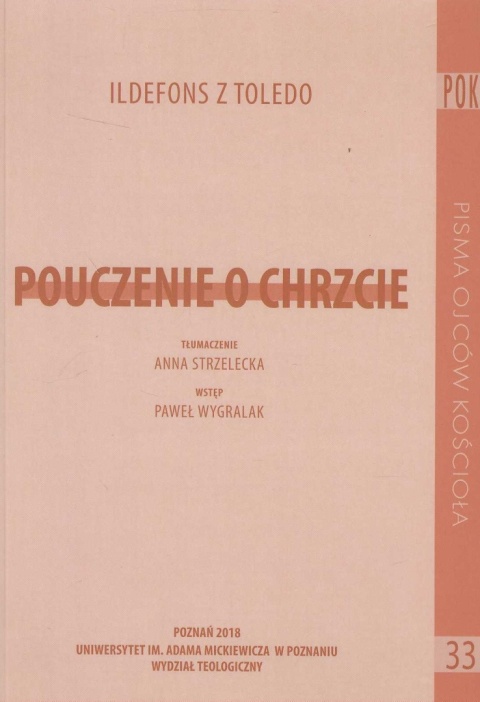 Ildefons z Toledo - Pouczenie o chrzcie