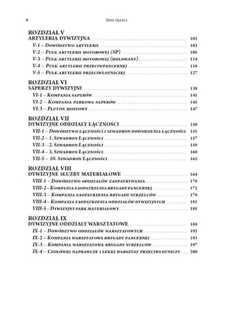 1 Dywizja Pancerna organizacja Wielkiej Jednostki 1 Dywizja Pancerna organizacja Wielkiej Jednostki