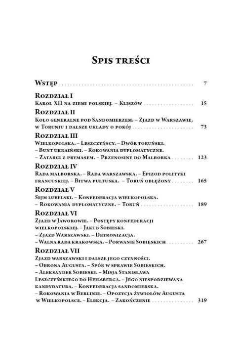 Dzieje panowania Augusta II Tom II Dzieje panowania Augusta II Tom II