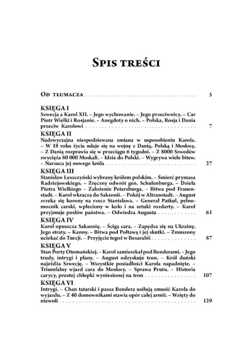 Historia Karola XII Historia Karola XII