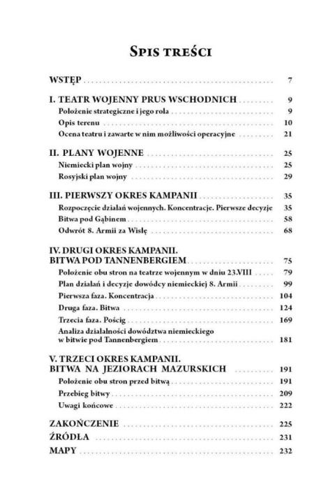 Kampania jesienna w Prusach Wschodnich sierpień - wrzesień 1914 roku Kampania jesienna w Prusach Wschodnich sierpień - wrzesień 1914 roku