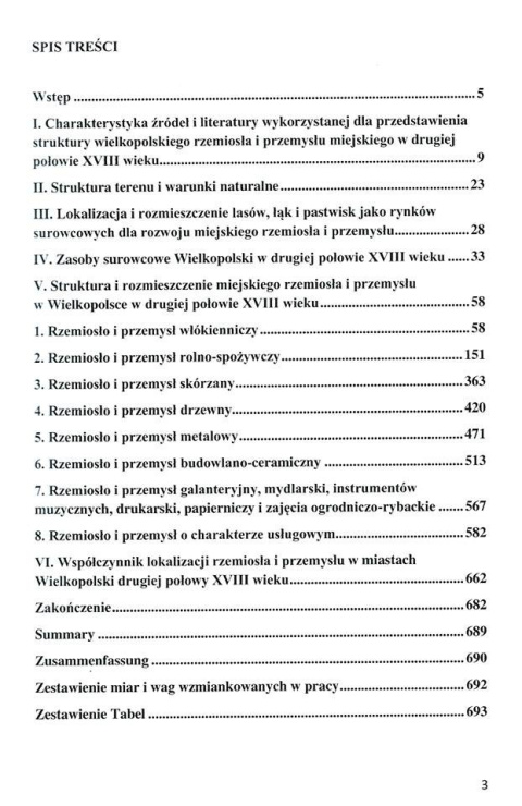 Rzemiosło i przemysł miejski w Wielkopolsce w drugiej połowie XVIII wieku Rzemiosło i przemysł miejski w Wielkopolsce w drugiej połowie XVIII wieku