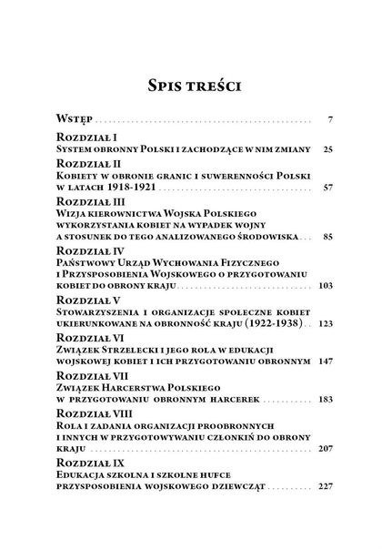 Kobiety w systemie obronnym Polski w latach 1918-1939 Kobiety w systemie obronnym Polski w latach 1918-1939