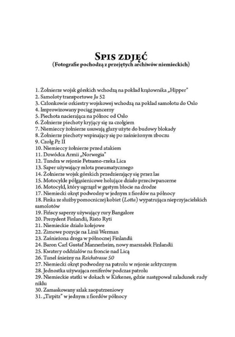Niemiecki Północny Teatr Działań Wojennych 1940-1945 Niemiecki Północny Teatr Działań Wojennych 1940-1945
