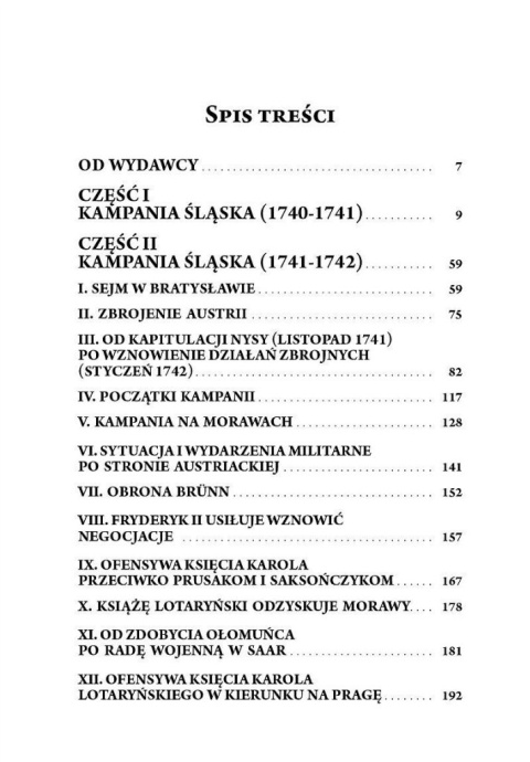 I wojna śląska 1740-1742 I wojna śląska 1740-1742