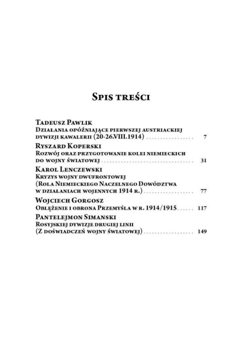 Studia nad Wielką Wojną Tom IV Studia nad Wielką Wojną Tom IV
