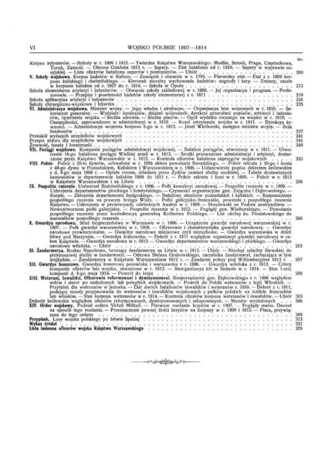 Wojsko Polskie Księstwo Warszawskie 1807-1814 Wojsko Polskie Księstwo Warszawskie 1807-1814