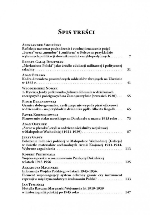 Wokół kresów, granic i pograniczy w historii wojskowej Wokół kresów, granic i pograniczy w historii wojskowej